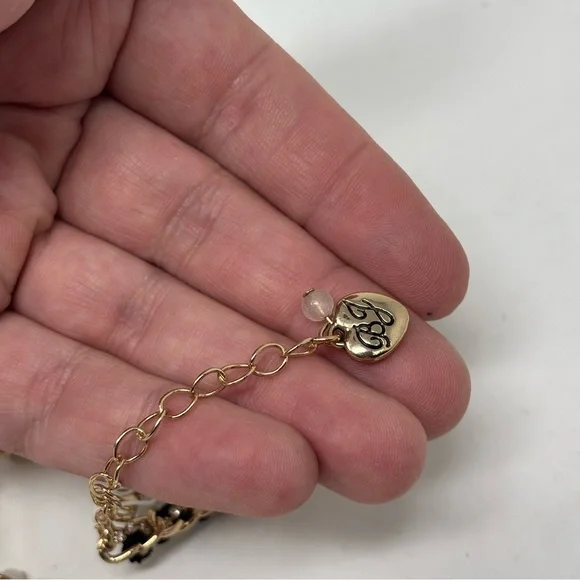 Betsey Johnson Going All Out Makeup Charm Necklace NWT